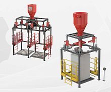 Big-bag filling station