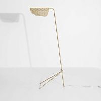 Floor-standing lamp MEDITERRANEA brassbrushed brasscontemporary