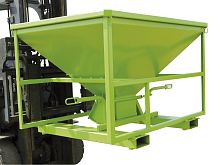 Bottom-opening hopper F seriespowderfor bulk materialsmobile