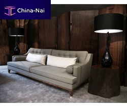 Traditional sofa RITA fabricwhite2-person