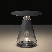 Table lamp Boltonsmetalblown glasscontemporary