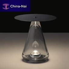 Table lamp Boltonsmetalblown glasscontemporary