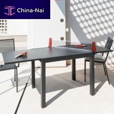 Contemporary table Conrad ironiron baserectangular