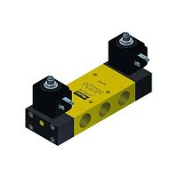 Spool pneumatic directional control valve solenoid-operatedpilot-operated5/2-way