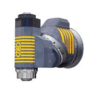 5-axis milling head TUDX indexinguniversalcontinuous