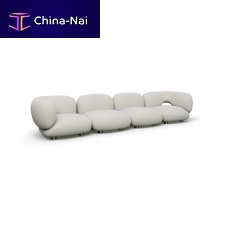 Modular sofa Blowcontemporaryfabricblue