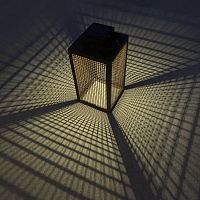 Steel lantern LAS 500 tramepainted steelby Claude Robin
