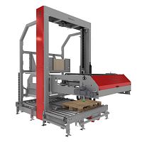 Modular palletizer Lowrunner LR1layerfor crateshandling