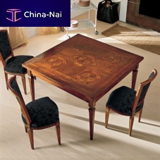 Louis XVI style chair ART 45 APindoorleatherwooden base