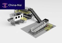 Paper recycling plant for process lines