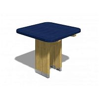 Contemporary table NFIB1002ACCP woodenwooden basesquare