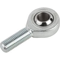 Rod end with male thread K0718 seriessteelforged steelPTFE