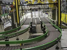 Stainless steel conveyor chain 882 series flat topfor the beverage industryfor the food industry