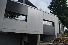 Panel cladding COPANEL CARBONE & SOURISfiber cementsmooth