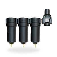 Membrane filtration unit airfor air compressors