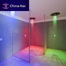 Multi-function shower metalrectangularfor spa