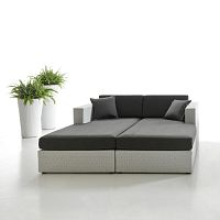 Contemporary daybed BAHIAresin wickergarden