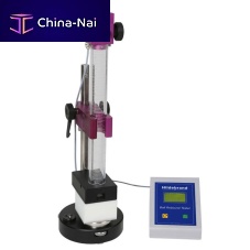 Rebound resilience testing device for foamfor elastic foam