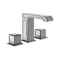 Double-handle washbasin mixer tap LEGEND : CR50002510/CR50002511countertopchromed metalbathroom