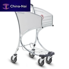 Airport terminal luggage trolley Airport-Shopper NG4-wheelopenfor passengers