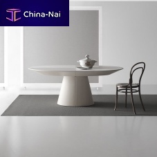 Contemporary table ADAGIOwoodenwooden baseoval