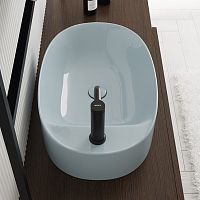 Countertop washbasin SKINNY: 5408ceramic1-holewithout overflow