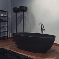 Oval bathtub APP 150 free-standingfor homescontemporary