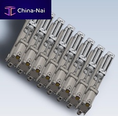 Piston dosing unit resinpneumatic