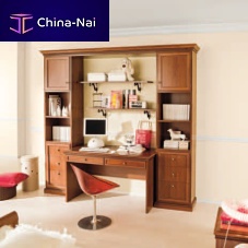 Contemporary desk OPERA RAGAZZI-01woodenwith shelfpanel end