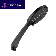 Round hand shower BLACK 3 ABScontemporaryblack