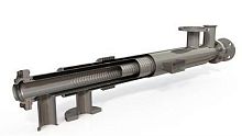 Multi-tube heat exchanger HRS AS seriesliquid/liquidstainless steel