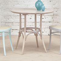Traditional table 152beechbentwoodbeech base