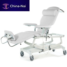 Electric dialysis chair MG3490 3-sectionon castersTrendelenburg