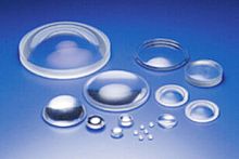 Spherical lens element optical glassvisible