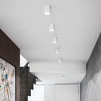 Surface mounted downlight DAU LEDsquareindoor