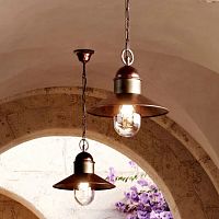 Pendant lamp BORGObrasscoppertraditional