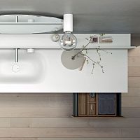 Contemporary wall light Bool indoorglassmetal