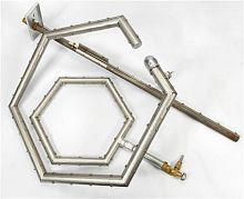 Pilot burner laboatmosphericgasindirectly fired