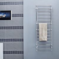 Hot water towel radiator HT RETRO CHROMelectrictraditionalsteel