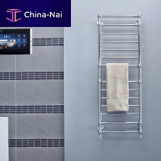 Hot water towel radiator HT RETRO CHROMelectrictraditionalsteel