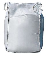 Hazardous waste big bag with polyethylene liner