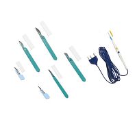 Electrosurgical electrode ablationdissectinggrasping