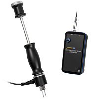 Wood moisture meter PCE-WMT 200for wood fiberresistancewith temperature sensor