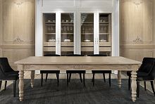 Traditional table PRINCESSoakoak baserectangular