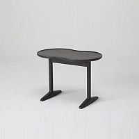 Contemporary side table NUPRIoaksolid woodwooden base