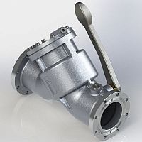 Lever valve VA200 shut-offfor hydrocarbonsflange