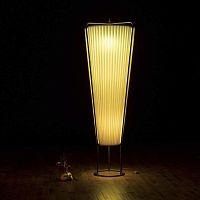 Floor-standing lamp TIARbrassfabrictraditional