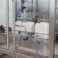 Linear screw capping machine GAS-110semi-automaticfor bottles