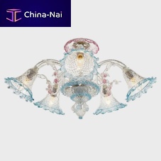 Traditional ceiling light APOLLO ORIGINAL EDITIONblown glassMurano glassLED