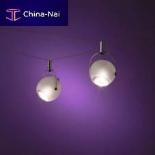 LED cable lighting Fredgingerroundborosilicate glassindoor